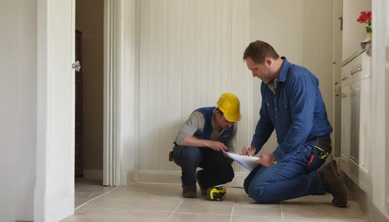 A local provider discussing bathroom options with a homeowner in the Bernardsville area